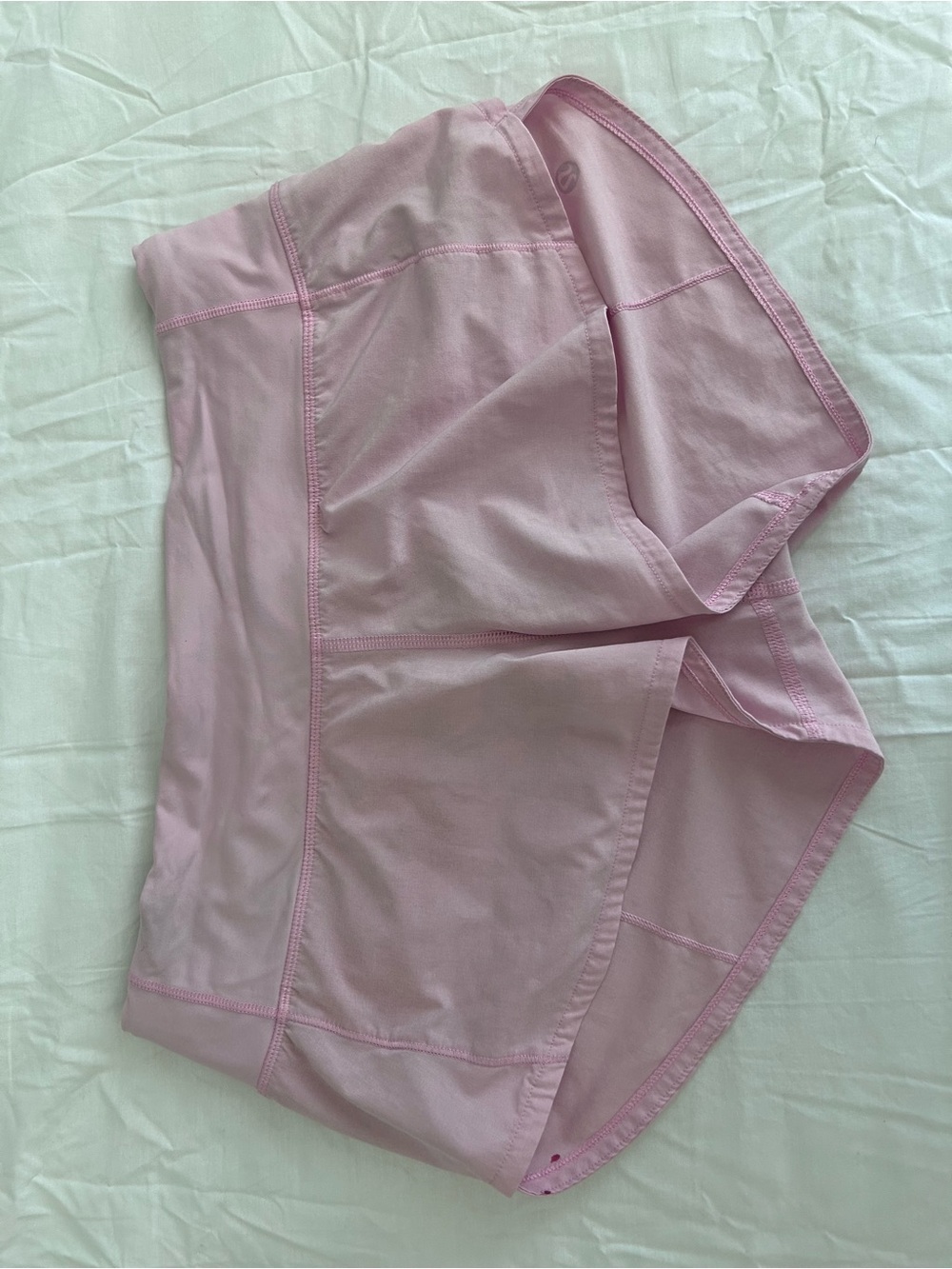 lululemon athletica Light Pink Workout Shorts